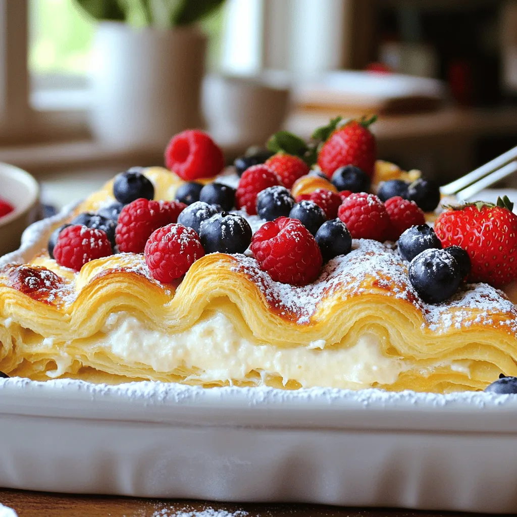 BEST RECIPE For Cheesecake Crescent Rolls Casserole Delight