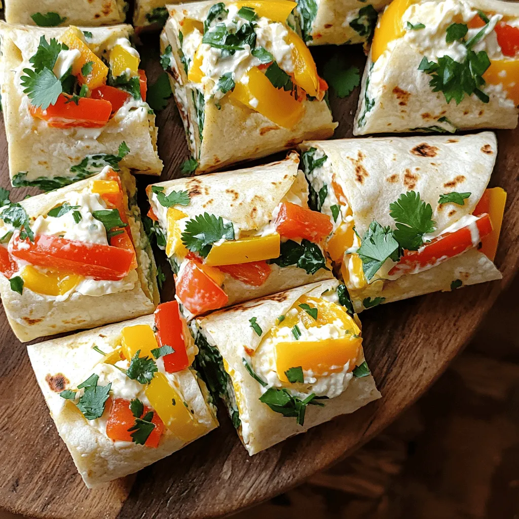 Cream Cheese Tortilla Bites Crowd-Pleasing Snack Delight
