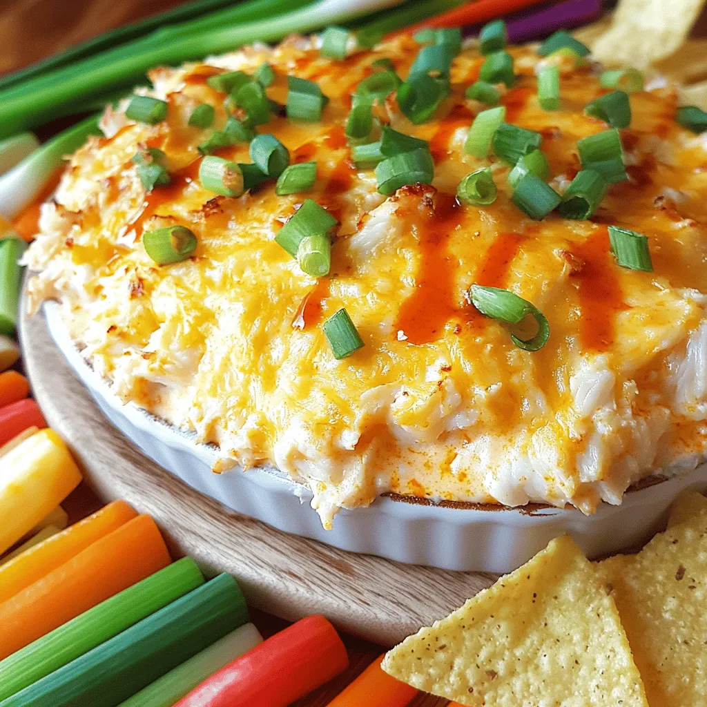Buffalo Crab Dip Creamy and Flavorful Appetizer