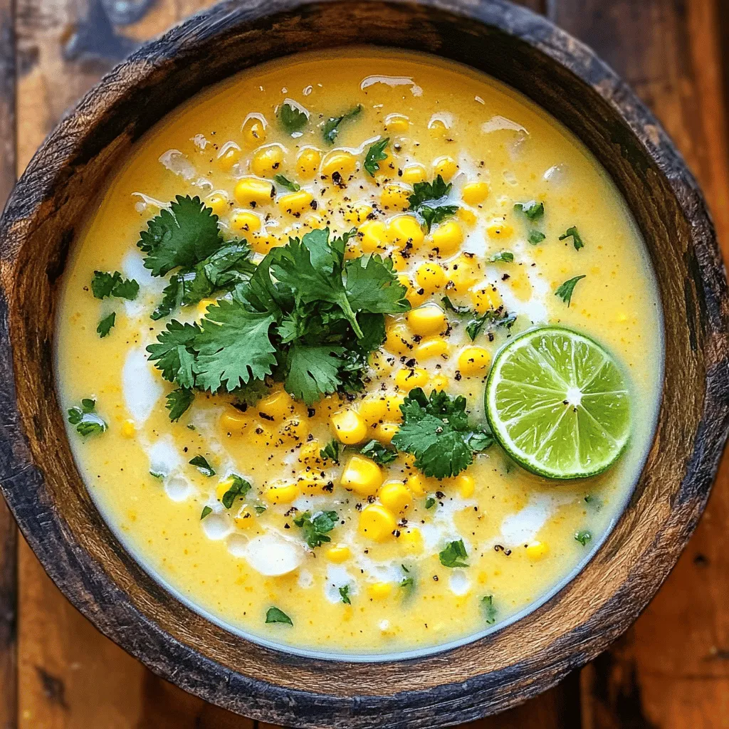 Corn Soup Delightful Creamy and Flavorful Recipe