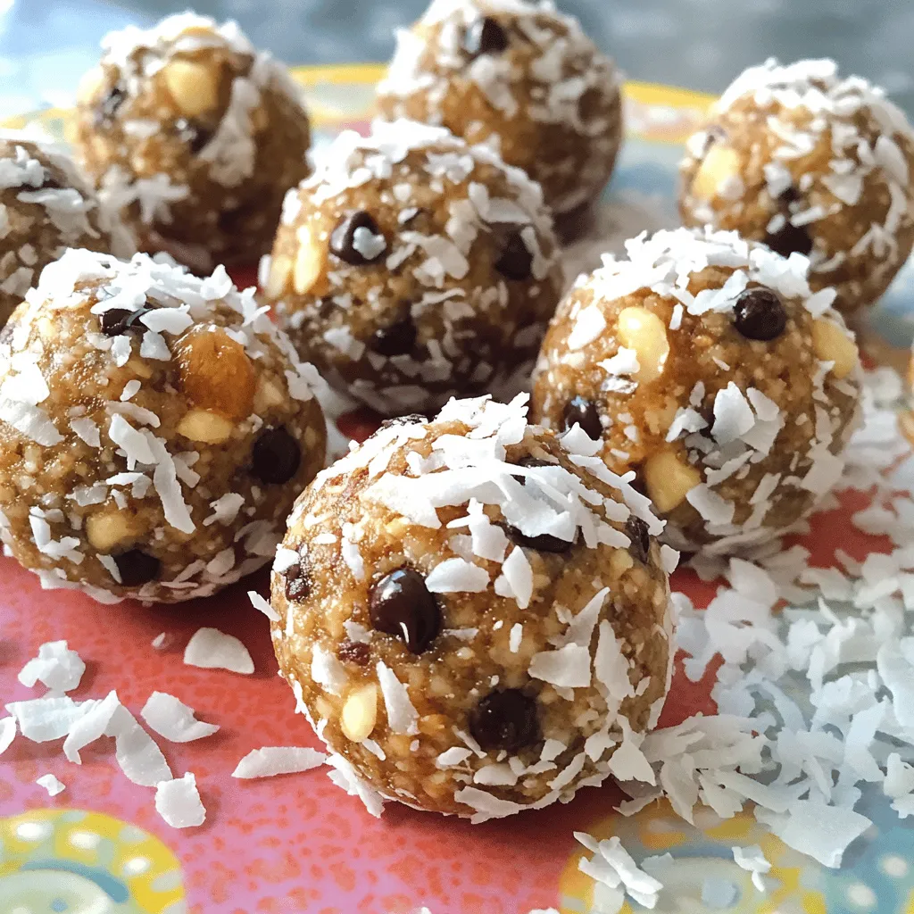 Six Healthy Energy Balls From One Recipe Poster