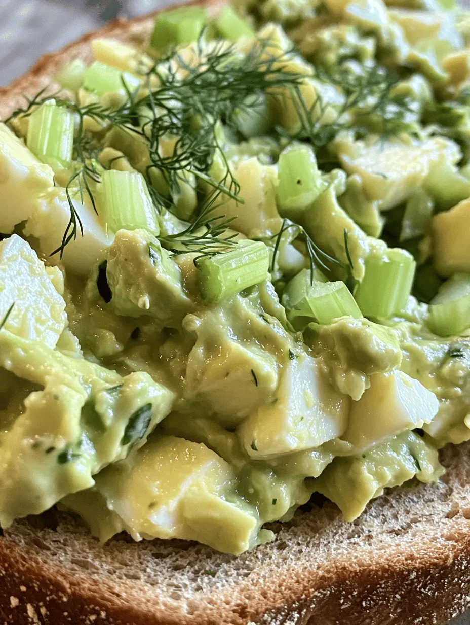Creamy Avocado Egg Salad Sandwiches: A Healthy Twist on a Classic Recipe