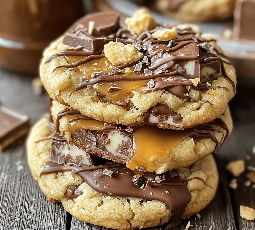 If you’ve ever savored the delightful combination of buttery shortbread, luscious caramel, and rich chocolate found in a classic Twix candy bar, you’re in for a treat! Our Twix-Inspired Cookie Delight brings this beloved flavor profile into the world of homemade cookies, creating a dessert that is sure to impress at any gathering or satisfy a personal sweet craving. The popularity of cookie recipes has surged in recent years, and for good reason: cookies are versatile, customizable, and can be whipped up quickly for any occasion, whether it’s a holiday gathering, a bake sale, or simply a cozy night in.