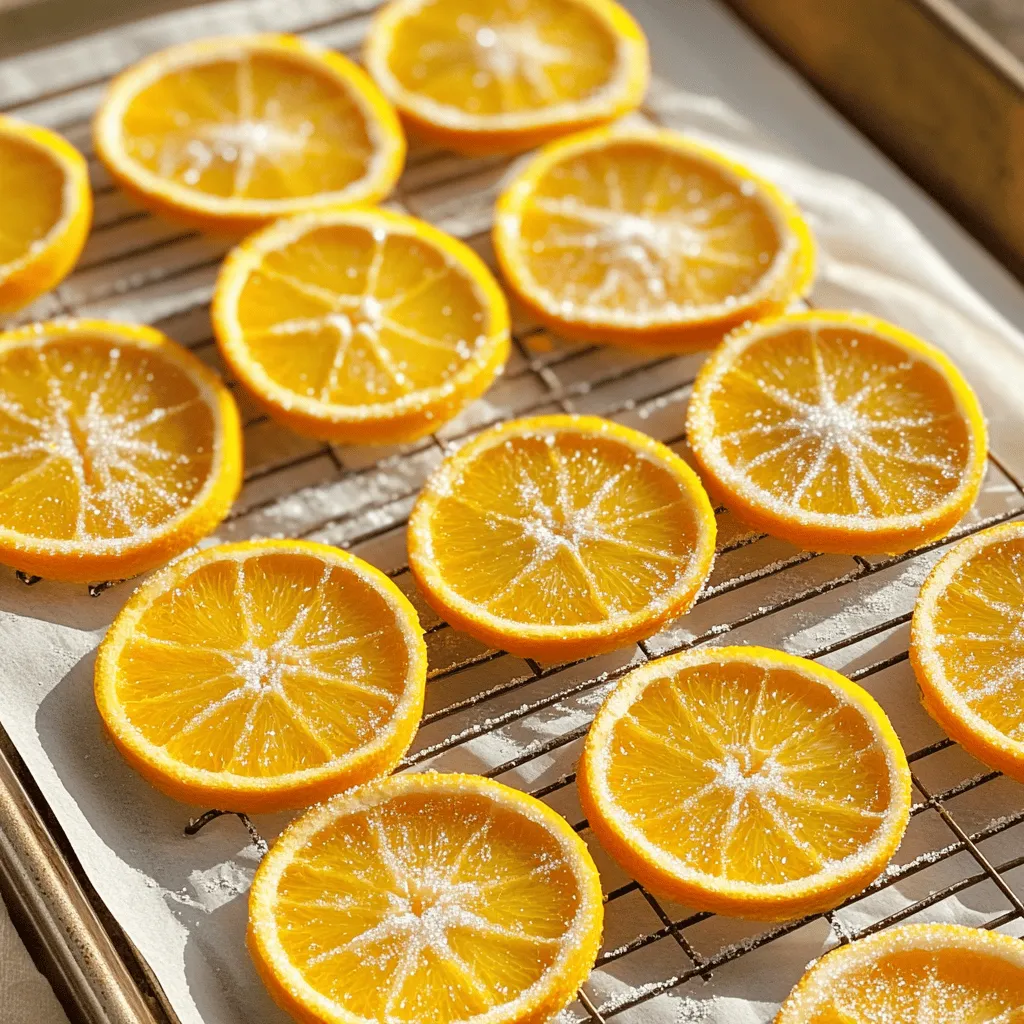 Candied Orange Slices Easy Recipe for Delicious Treats