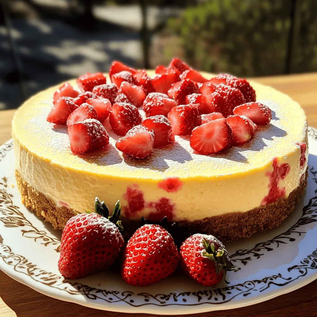Cheesecake Royale &#8211; Strawberry Cheesecake Delight