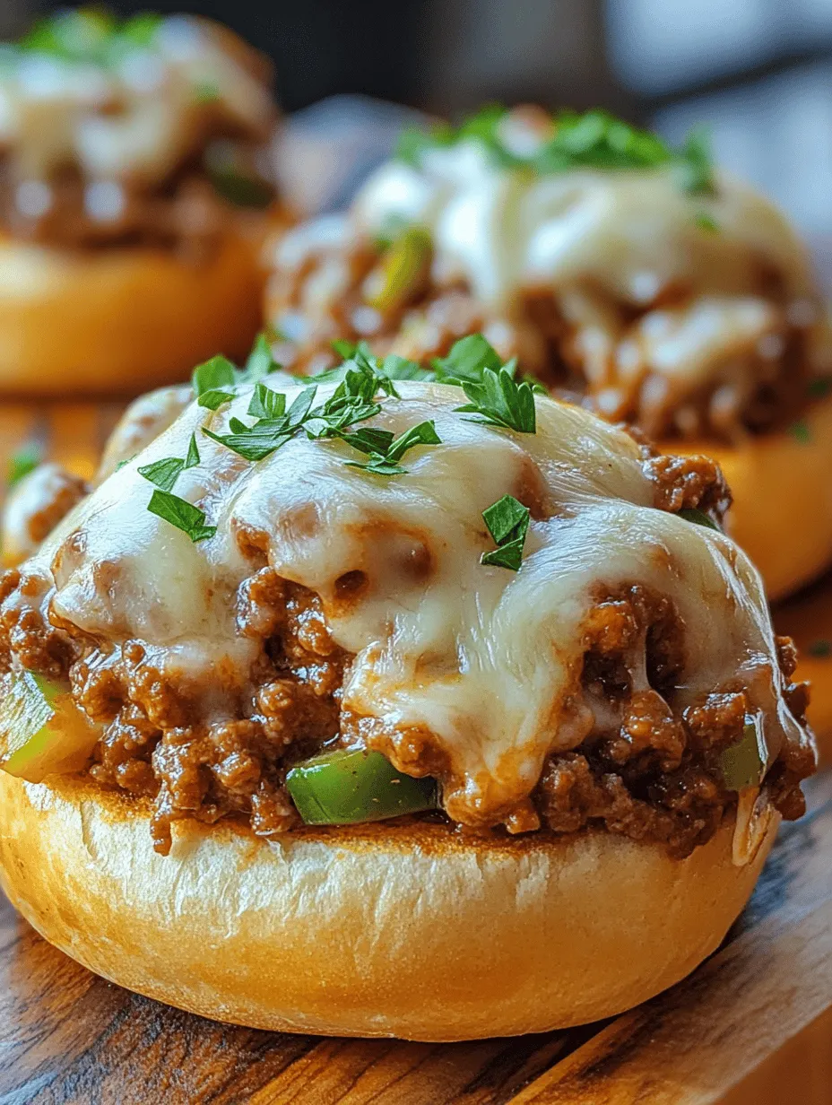 Decadent Philly Cheesesteak Sloppy Joes: A Hearty Twist on a Classic Favorite