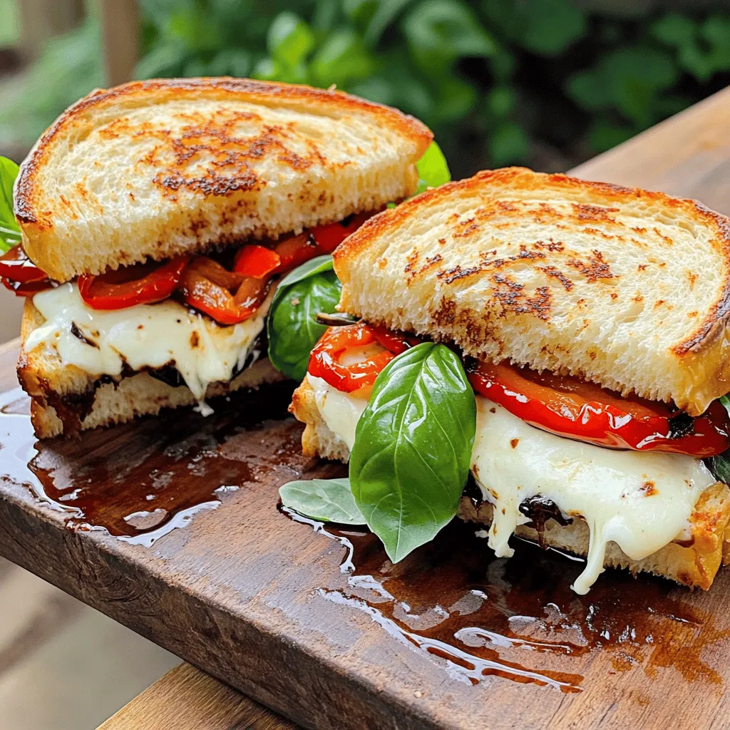 When making Italian grilled cheese sandwiches, the right ingredients make all the difference.