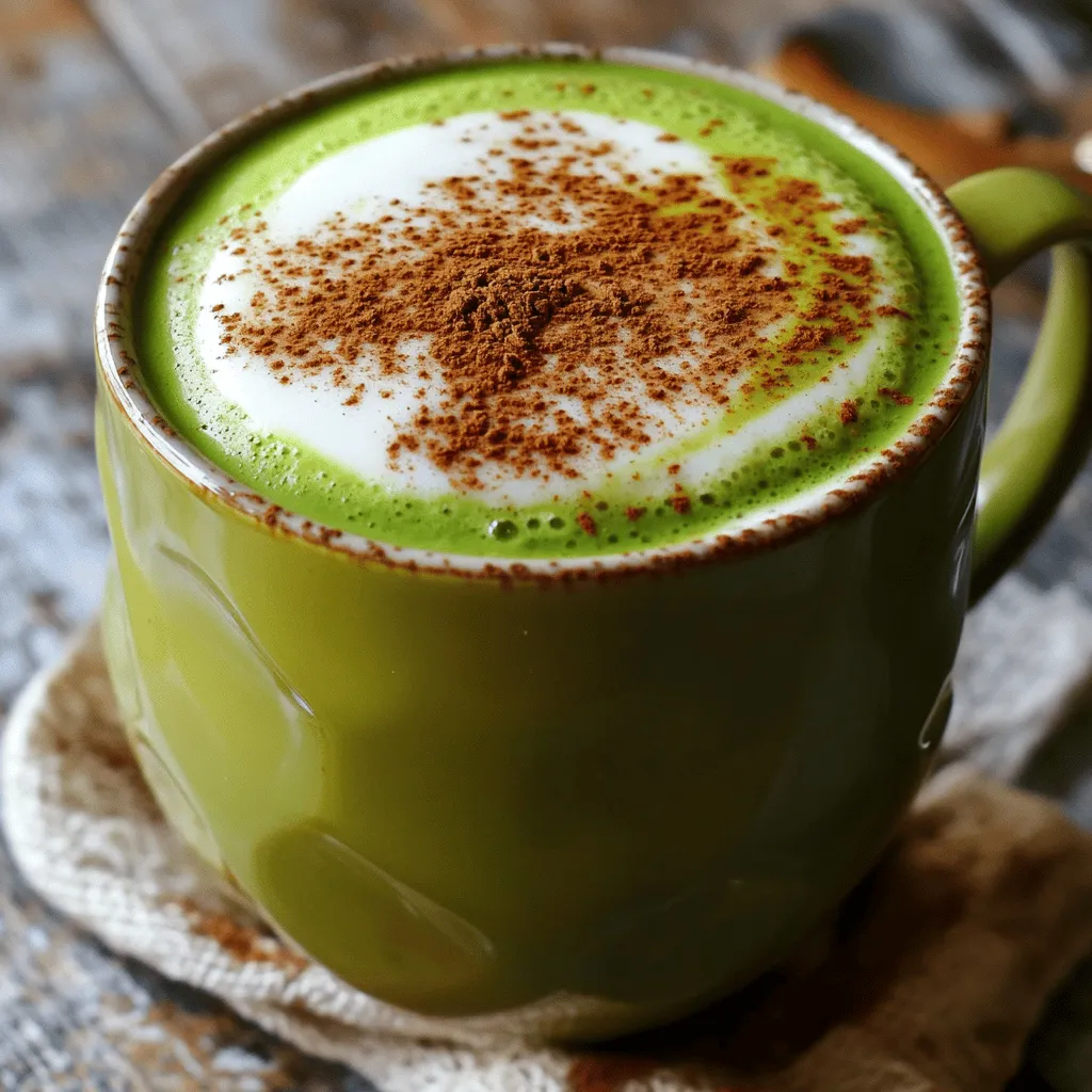 To make a matcha cappuccino, you need just a few key ingredients. First, choose high-quality matcha powder. Use culinary grade matcha for the best taste. It should be bright green and smell fresh. This type of matcha blends well and gives a rich flavor.
