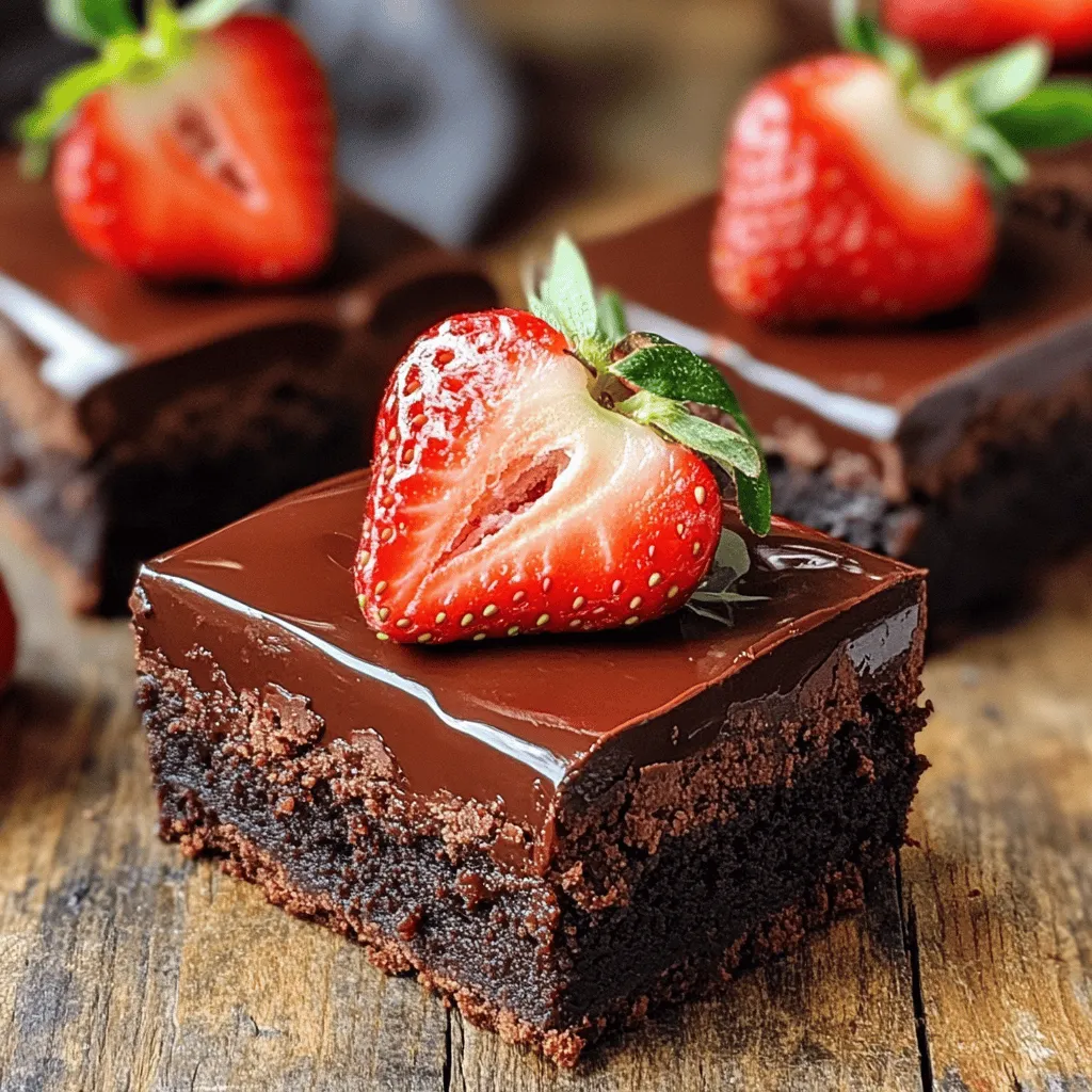 Decadent Chocolate Covered Strawberry Brownies: A Perfect Treat for Any Occasion