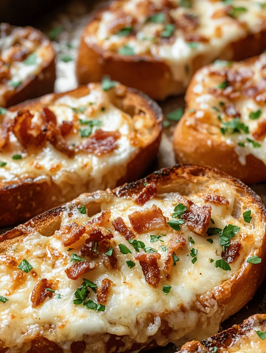 Cheesy Bacon Garlic Toast Recipe