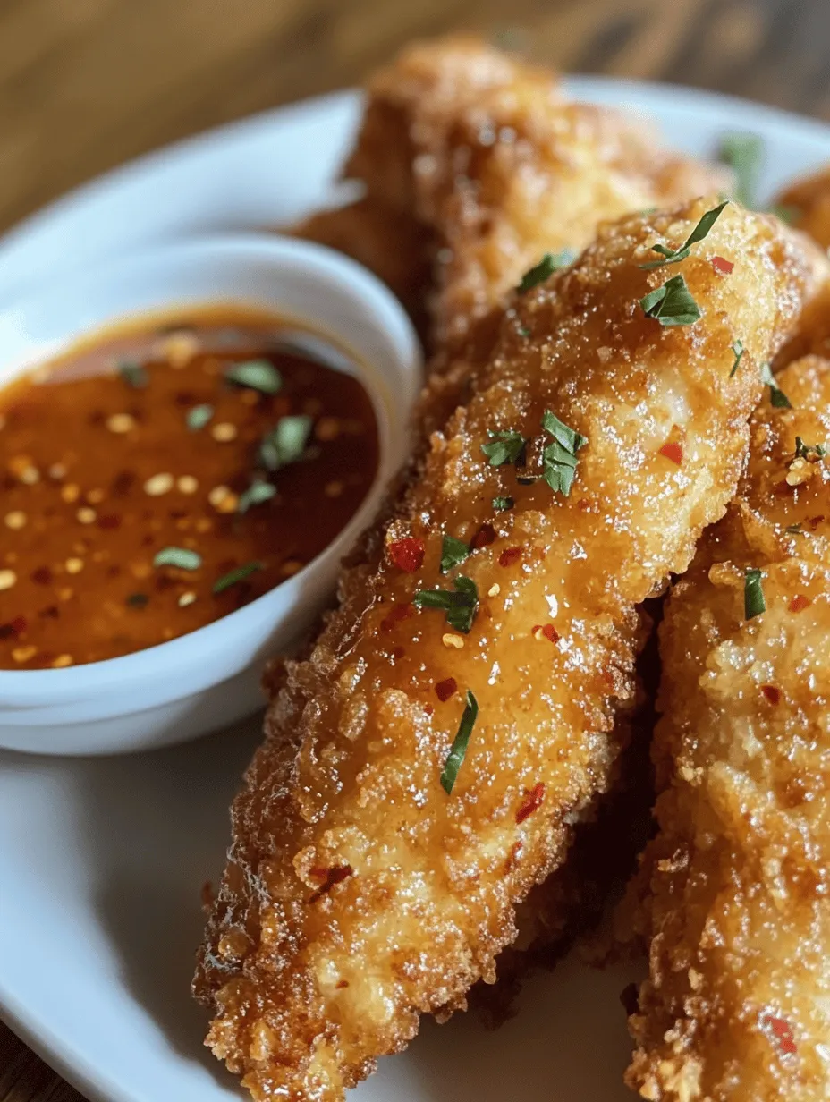 Hot Honey Chicken Tenders: A Flavorful Fusion of Sweet and Savory