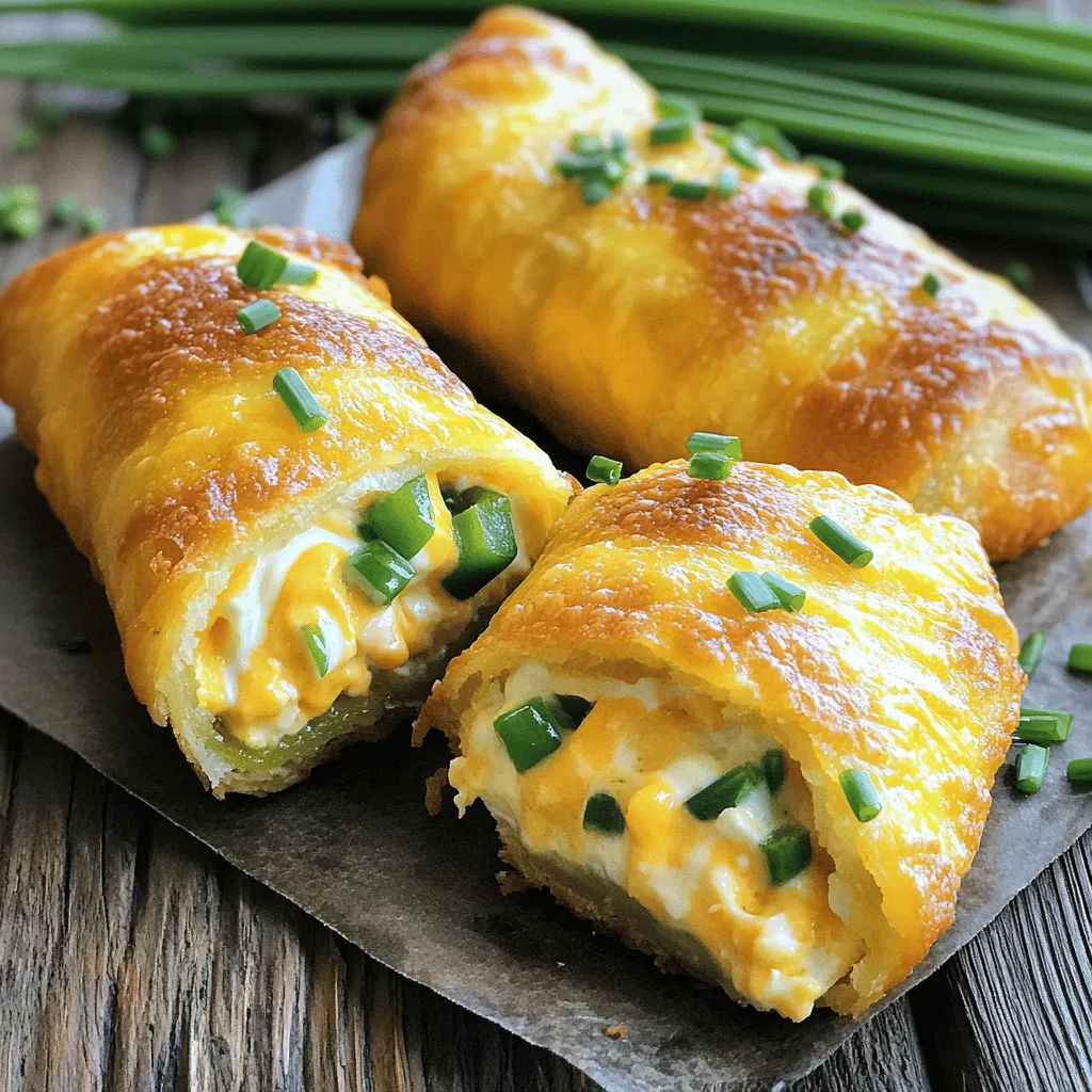 Skillet Jalapeno Popper Rolls: A Deliciously Cheesy Treat