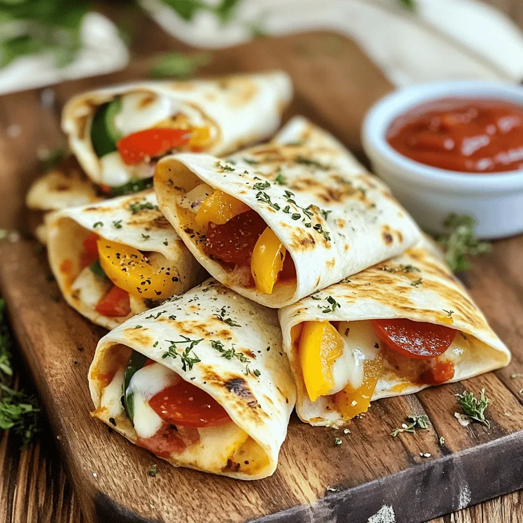 Easy Pizza Tortilla Wrap Recipe: A Quick and Delicious Meal Option