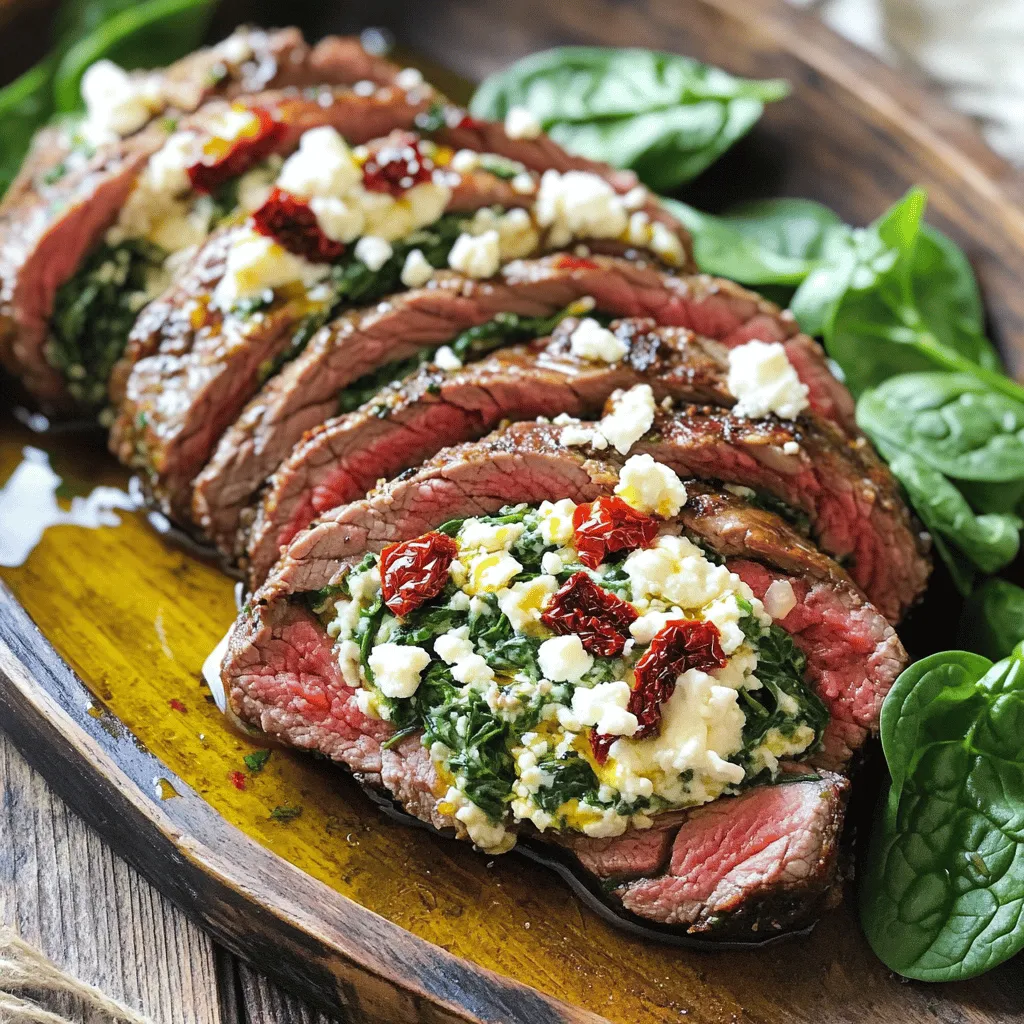Stuffed Flank Steak Recipe Simple and Delicious Meal