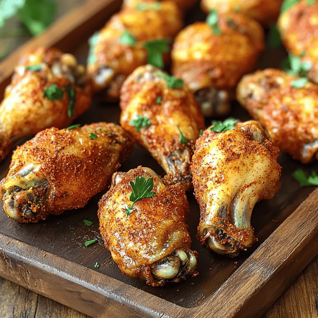 Crispy Dry Rub Chicken Wings Flavorful and Easy Recipe