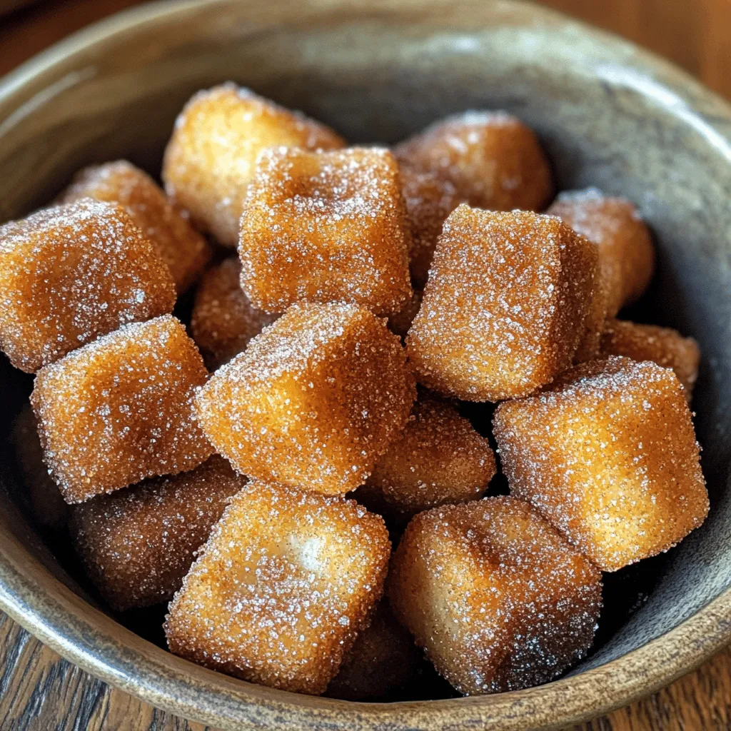 Delightful Cinnamon Sugar Churro Bites: A Sweet Treat for Any Occasion