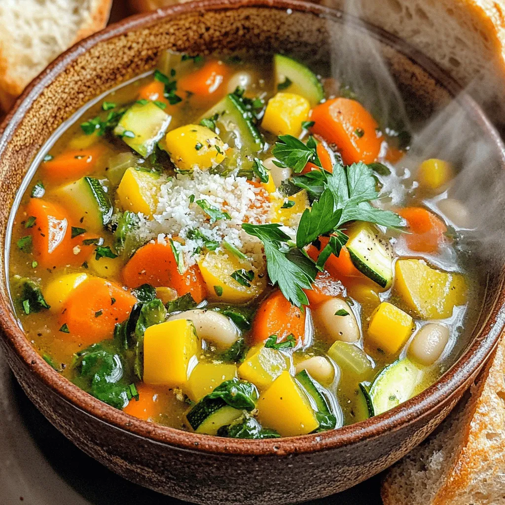 Mouthwatering Minestrone Soup Easy and Healthy Recipe