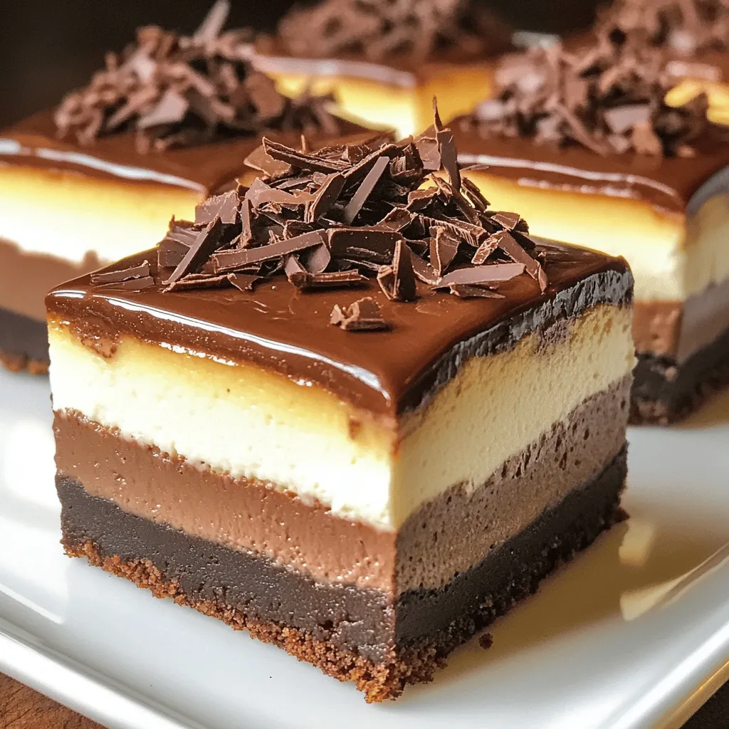 Triple Chocolate Cheesecakes: A Decadent Delight for Chocolate Lovers