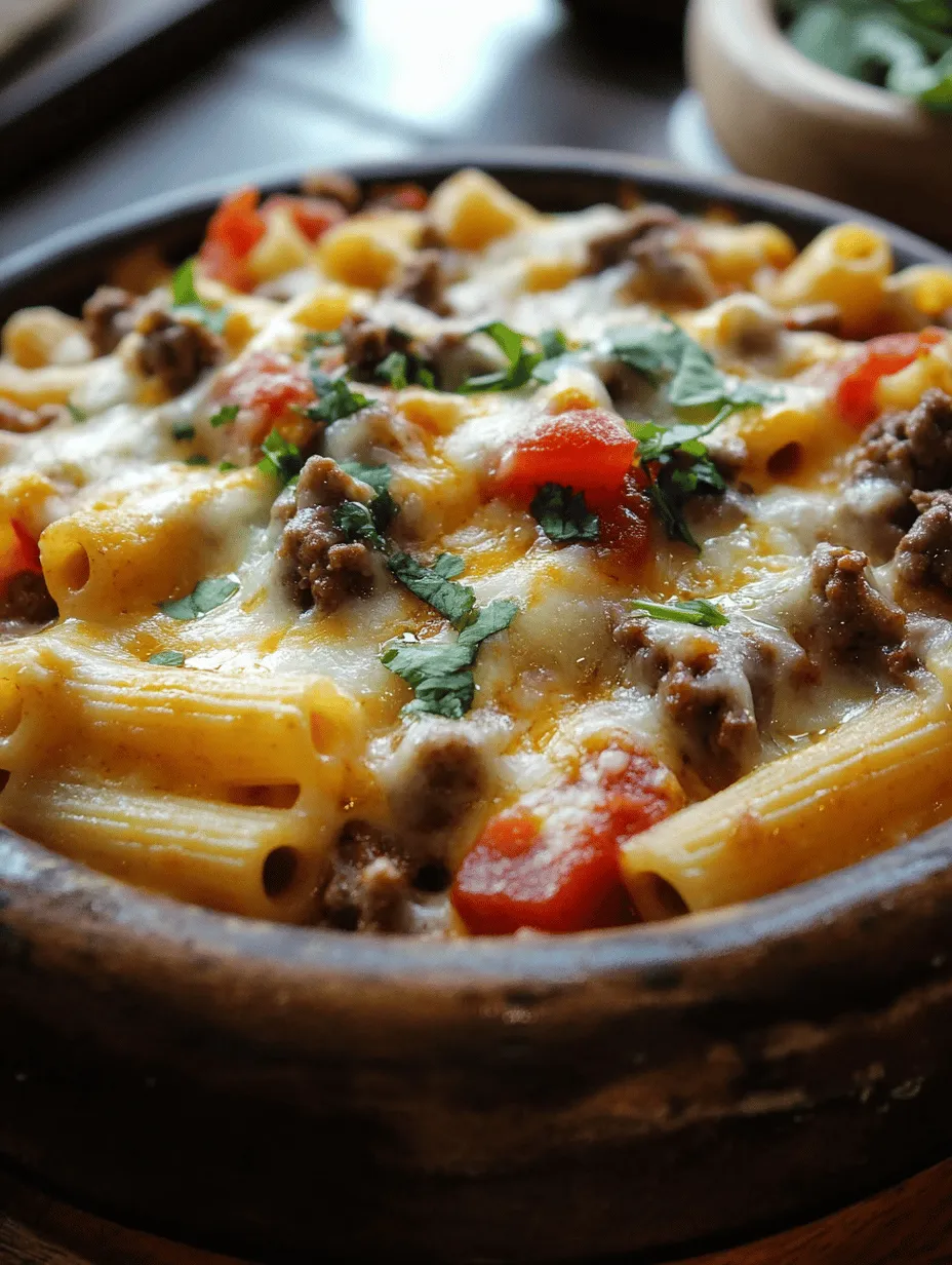 Deliciously Cheesy Rotel Pasta with Ground Beef: A Comfort Food Classic