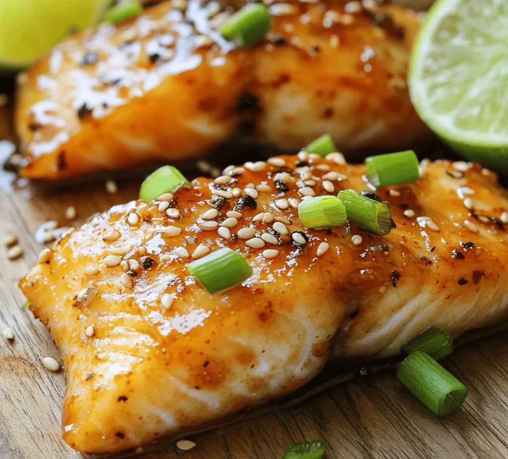 Discover the delightful fusion of flavors in Ginger Soy Glazed Cod, a dish that brings together the richness of cod fillets with the zesty and savory notes of a ginger-soy marinade. This recipe not only highlights the simplicity of cooking fish but also showcases how a few quality ingredients can transform a meal into a culinary experience. The aroma of ginger and garlic wafting through your kitchen as this dish cooks is enough to whet anyone