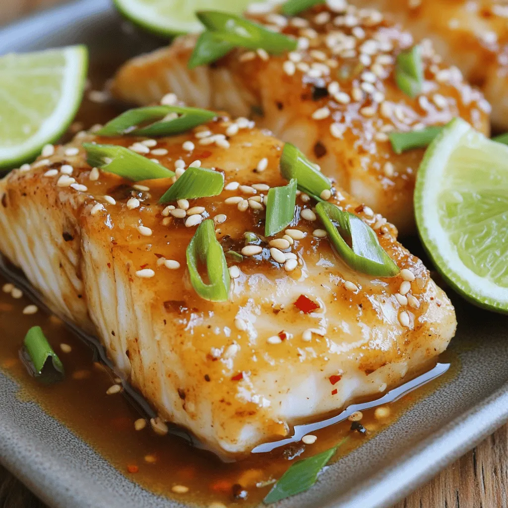 Ginger Soy Glazed Cod: A Flavorful Seafood Delight