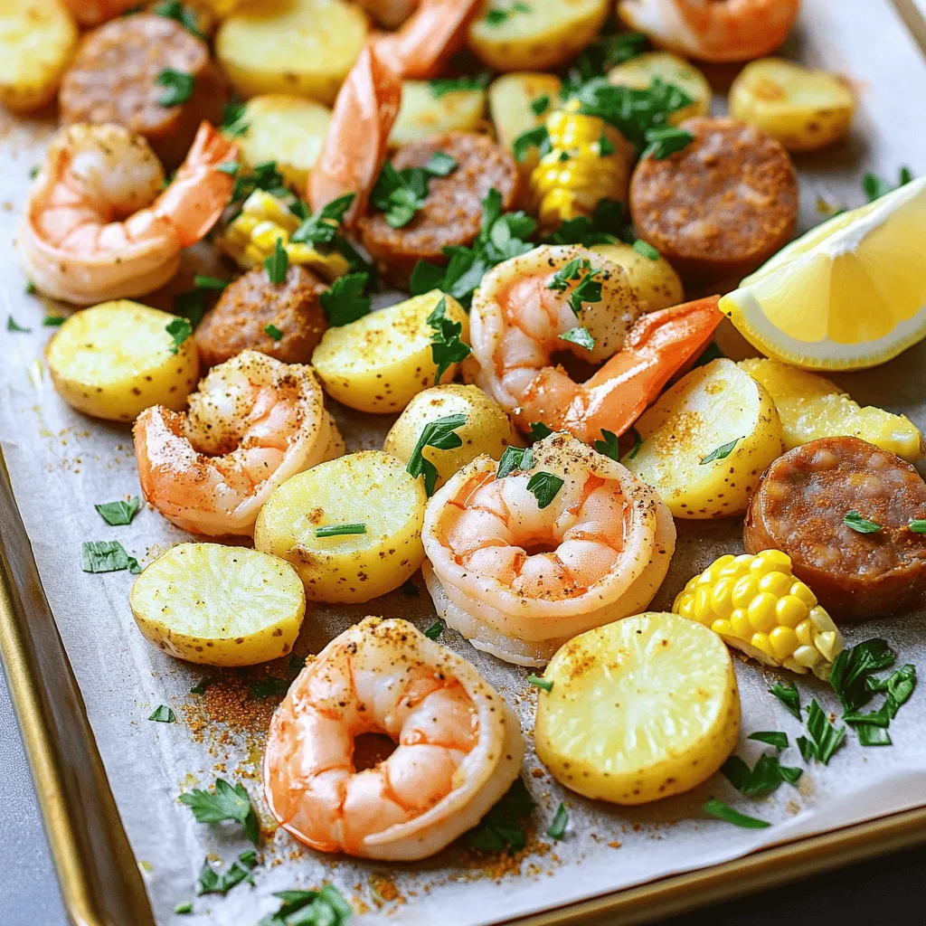 Sheet Pan Shrimp Boil Flavorful and Easy Recipe