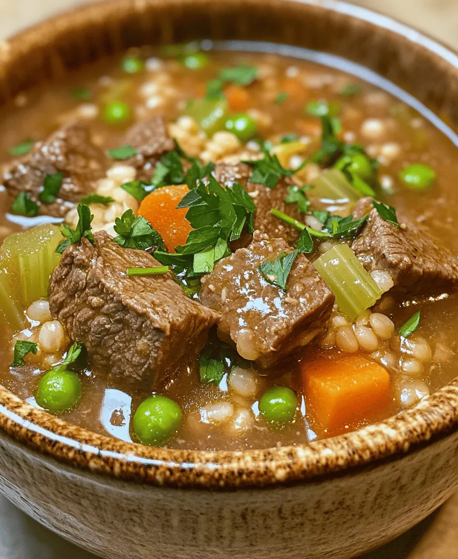 When the chill of winter sets in, there’s nothing quite like a warm bowl of hearty beef and barley soup to wrap you in comfort. This classic dish is not only a staple in many households but also a nourishing meal that brings together rich flavors and wholesome ingredients. The combination of tender beef, chewy barley, and a medley of fresh vegetables creates a satisfying soup that warms you from the inside out.