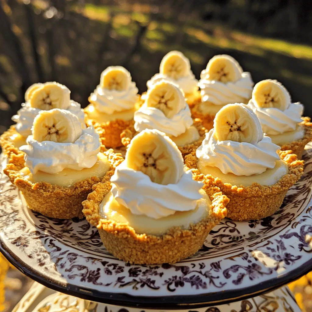 Mini Banana Cream Pie Delightful and Easy Recipe