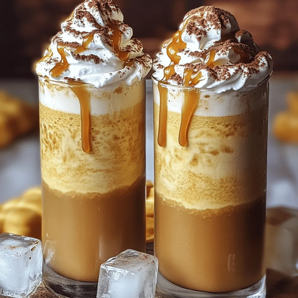 How to Make a Rich Caramel Custard Frappe Delight