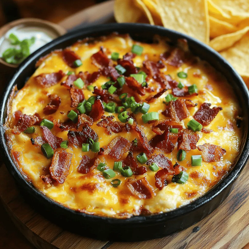 Sizzling Hot Bacon Cheese Dip: A Savory Appetizer for Every Occasion