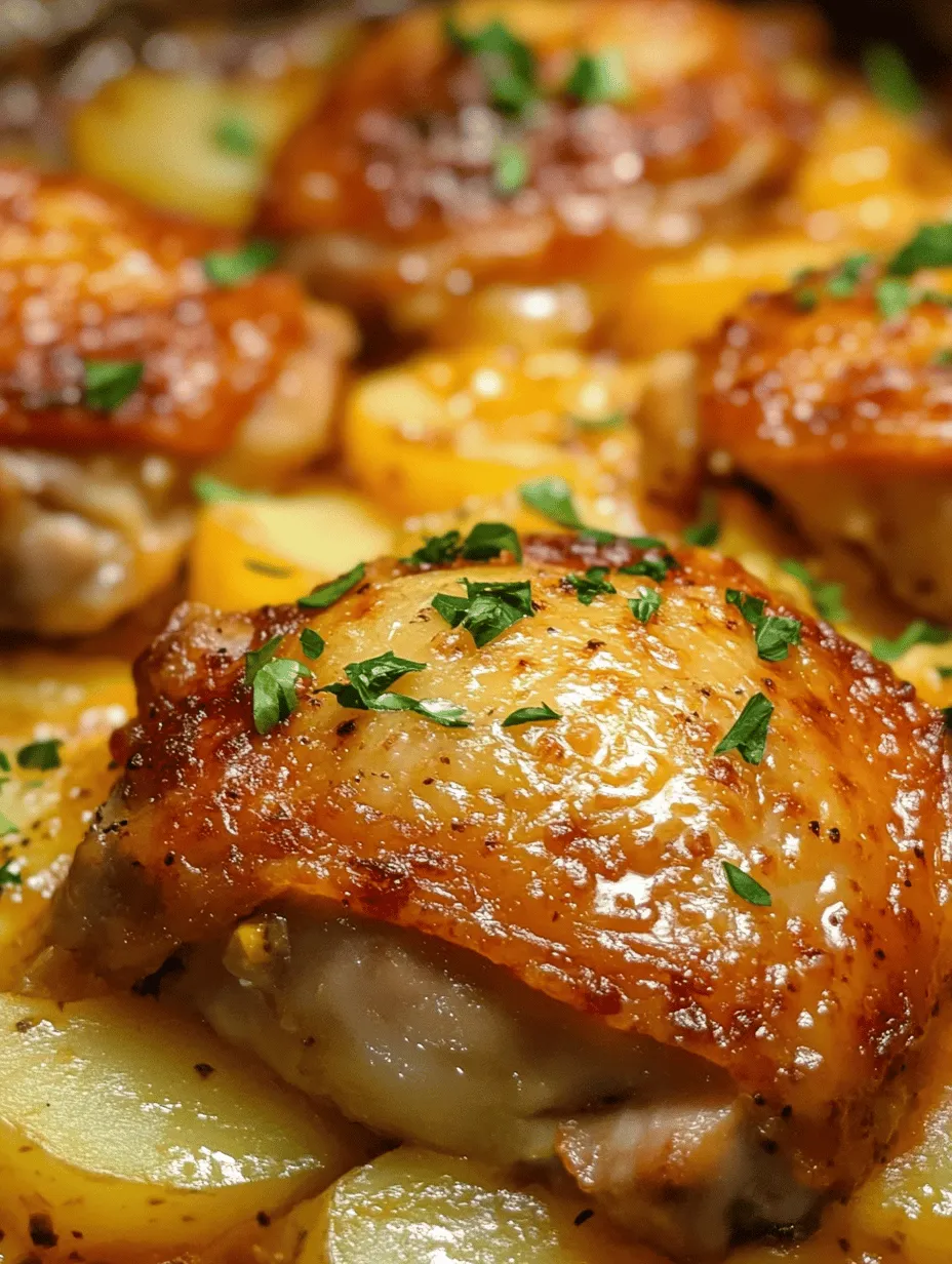 Cozy Chicken and Potato Bake Recipe