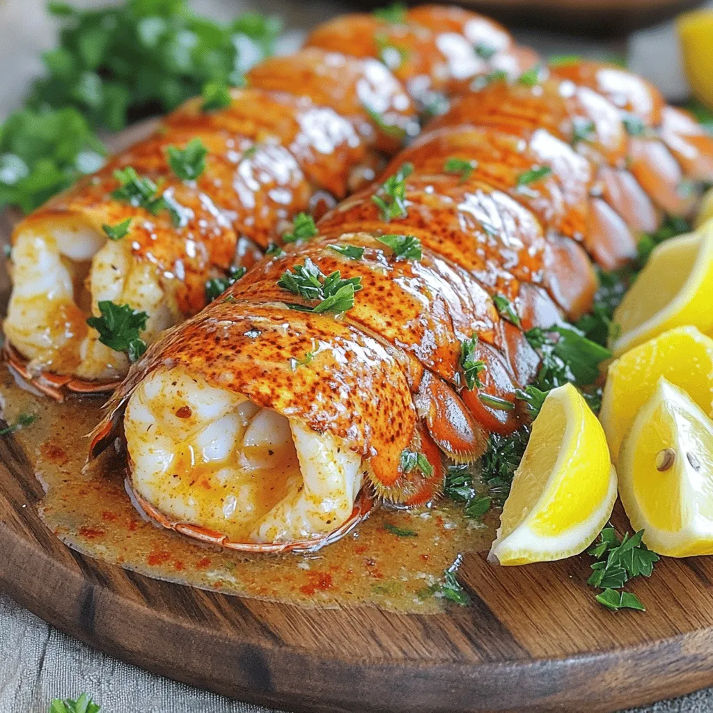 Creamy Garlic Butter Lobster Tails Indulgent Recipe