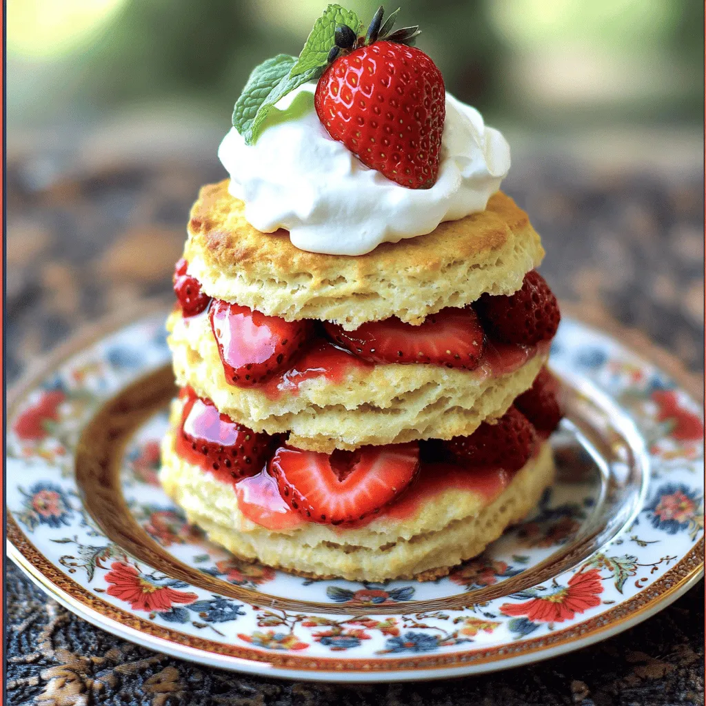 Easy Strawberry Shortcake Quick and Delicious Recipe
