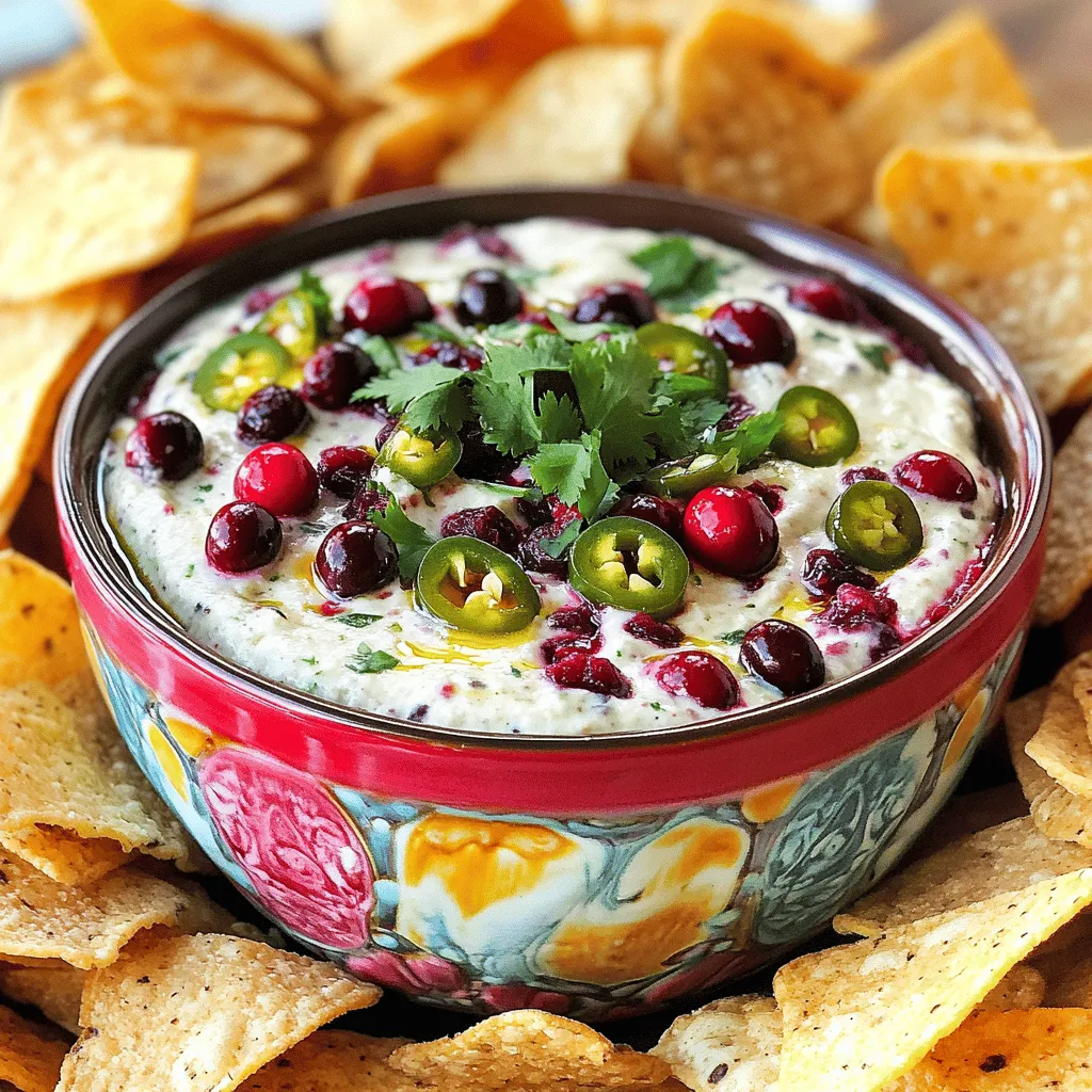 To make a tasty cranberry jalapeño dip, you need fresh flavors and simple steps. This dip is a blend of sweet and spicy. Here’s how to do it.
