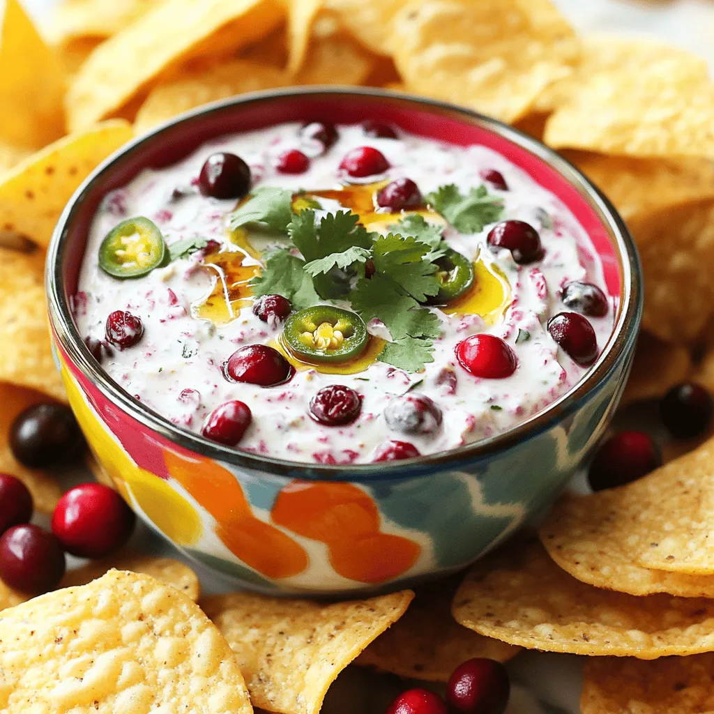 Cranberry Jalapeño Dip Fresh and Tasty Recipe