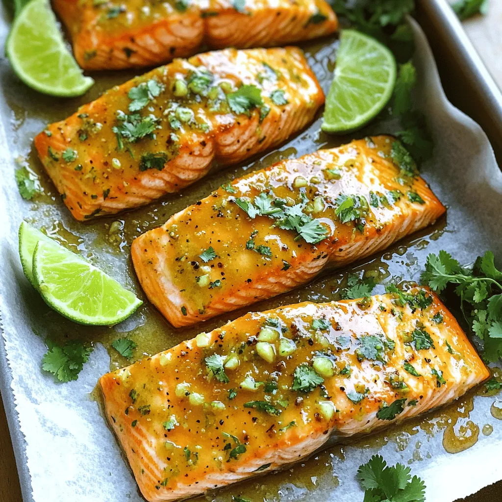 Honey-Lime Garlic Butter Baked Salmon Recipe Delight