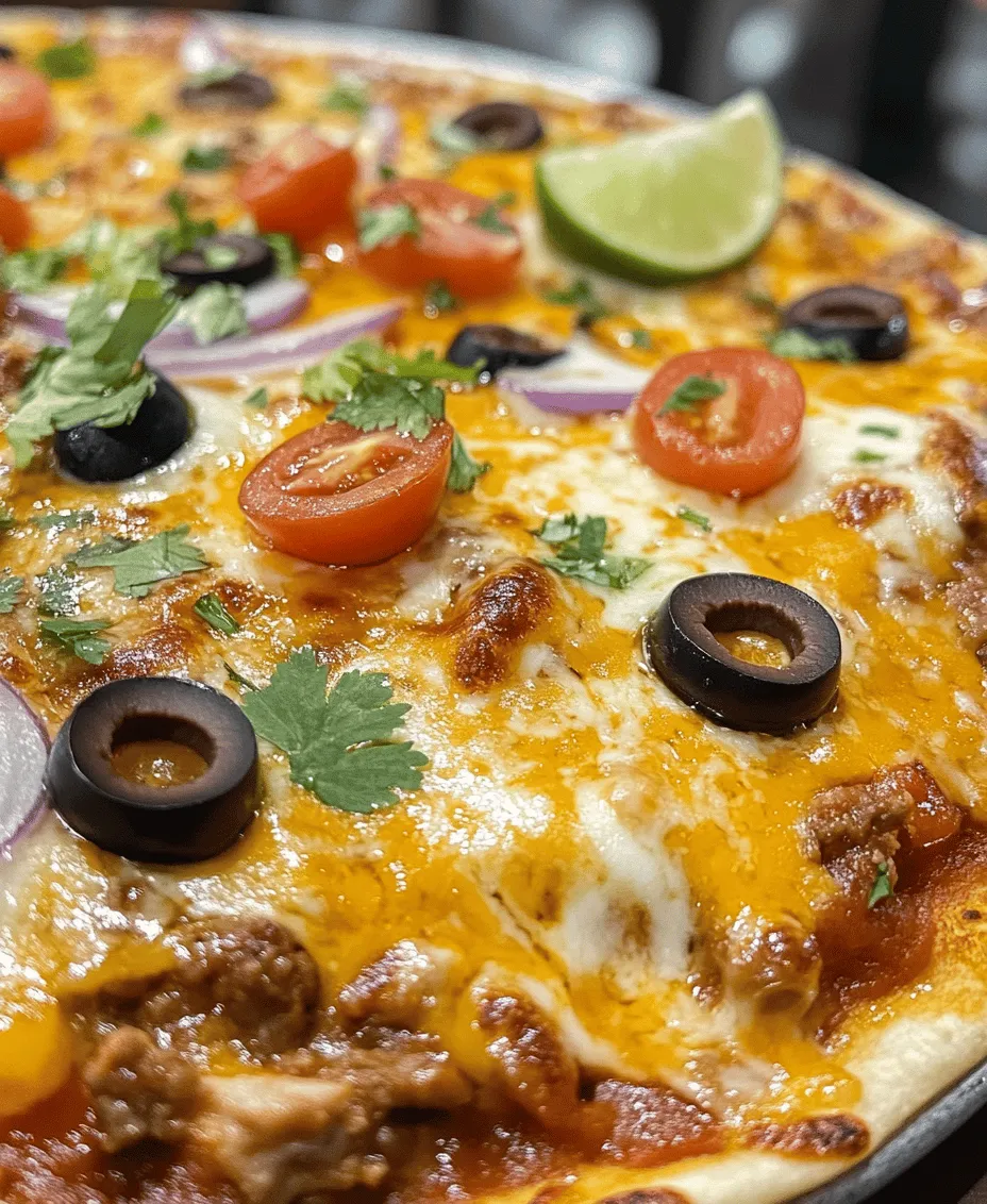 Fusion cuisine has become a culinary trend that brings together the best of various culinary traditions, creating exciting and innovative dishes that tantalize the taste buds. One such delightful creation is the Zesty Mexican Pizza Fiesta, a dish that beautifully marries the robust, vibrant flavors of Mexican cuisine with the beloved, comforting elements of classic Italian pizza. This fusion not only satisfies diverse palates but also opens the door to endless culinary creativity, making it a perfect addition to any meal, whether you