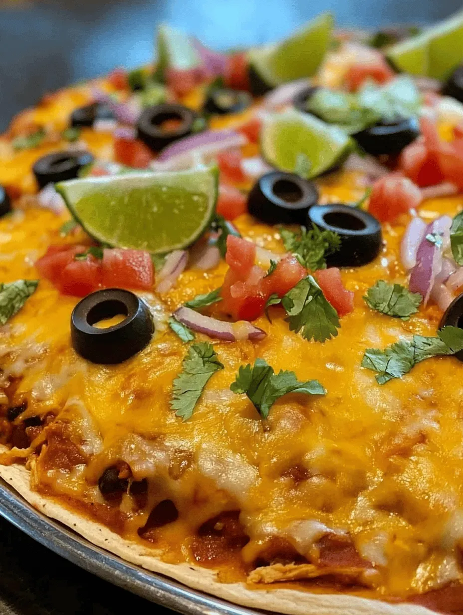 Zesty Mexican Pizza Fiesta Recipe: A Flavorful Fusion of Cultures