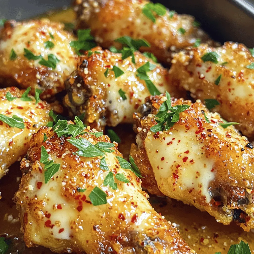 Hot Truffle Garlic Parm Wings Delightful and Tasty Treat