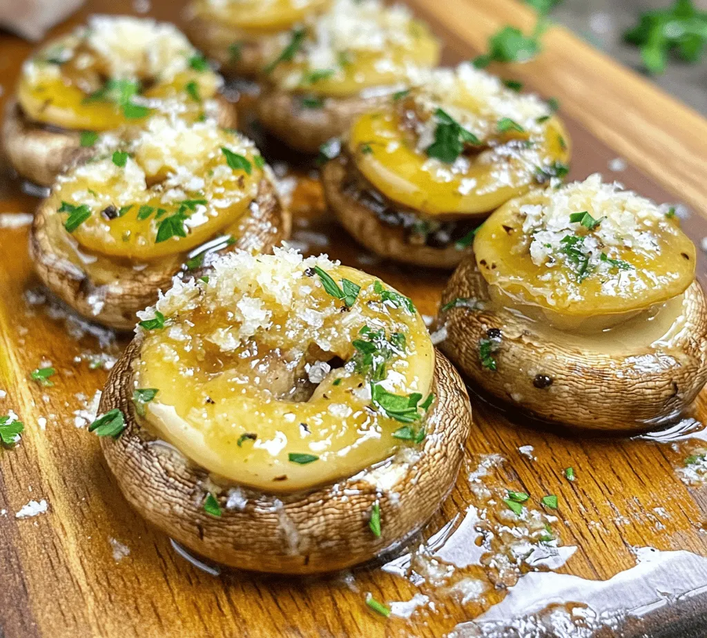 Garlic Parmesan Mushrooms Delight is more than just an appetizer; it’s a celebration of flavor, simplicity, and the wonderful world of mushrooms. This dish showcases the perfect marriage of earthy button mushrooms, aromatic garlic, and rich Parmesan cheese, creating a mouthwatering combination that tantalizes the taste buds. Whether served at a dinner party, as a side dish for your favorite entrée, or enjoyed as a satisfying snack, this recipe is guaranteed to impress anyone who takes a bite.