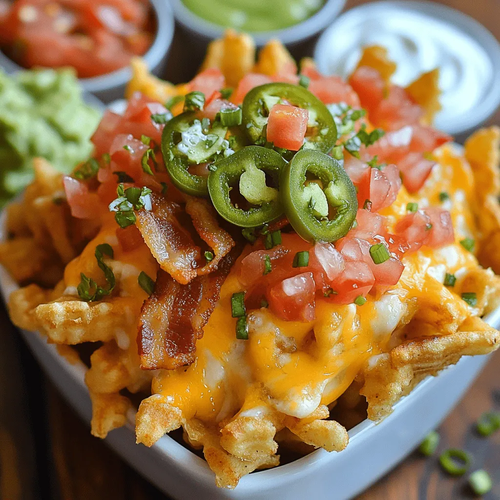 The Ultimate Comfort Food Experience with Waffle Fry Nachos