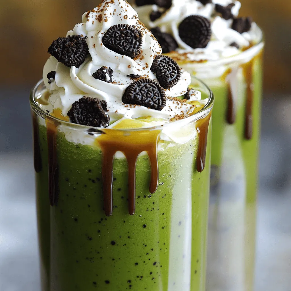 Cookies &#038; Cream Matcha Frappe Tasty and Easy Recipe