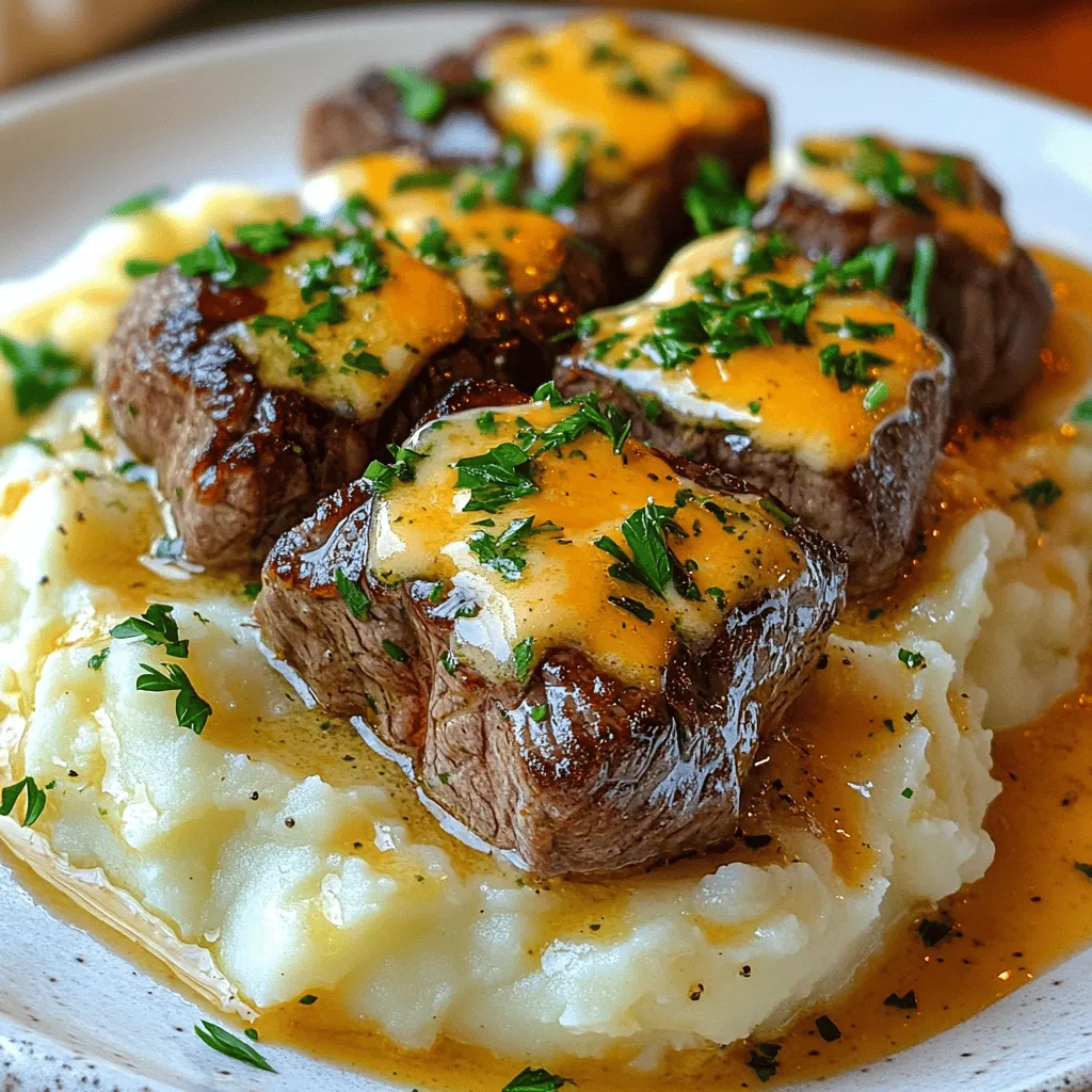 To make juicy steak bites, you need a few key steps. Each step brings out the flavor.