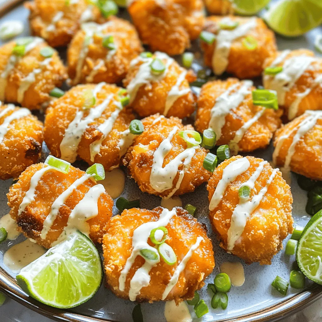 Crispy Bang Bang Salmon Bites Easy and Flavorful Treat
