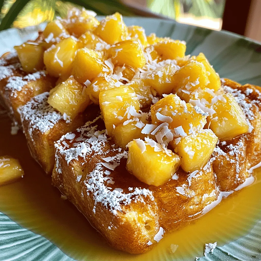 Aloha Hawaiian Roll French Toast Recipe