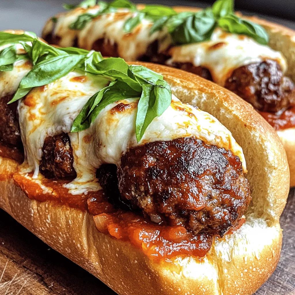 Savory Homemade Meatball Subs Simple and Tasty Recipe