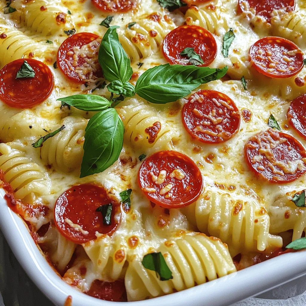 This cheesy butter pizza pasta recipe is easy and quick. You only need a few simple ingredients to make it. Here’s what you need: