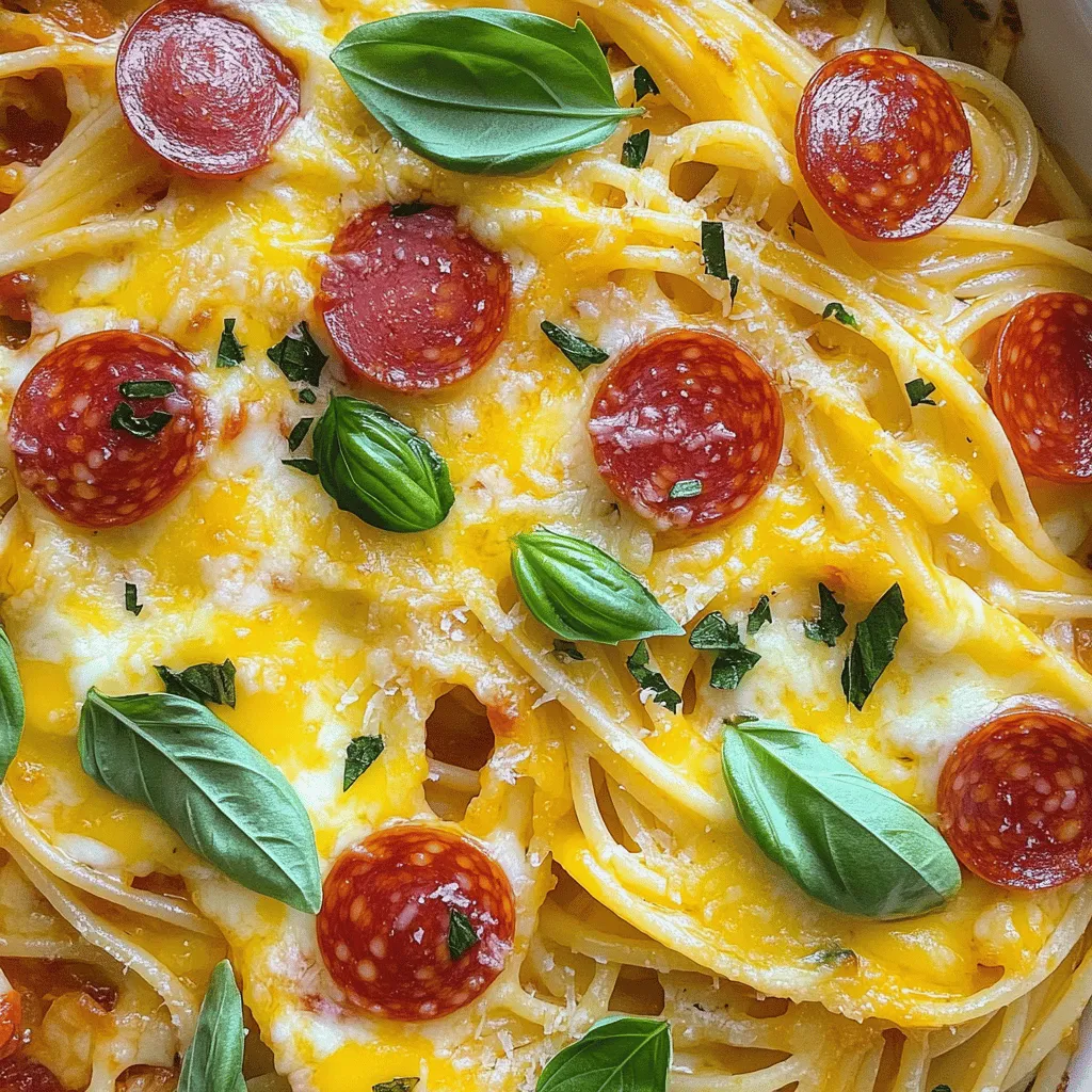 Cheesy Butter Pizza Pasta Recipe Quick and Simple Meal