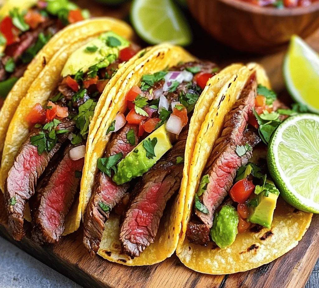 To create the perfect Sizzling Steak Tacos, it’s essential to understand the key components of the recipe. Each ingredient plays a vital role in building flavor and texture, contributing to the overall deliciousness of this dish.