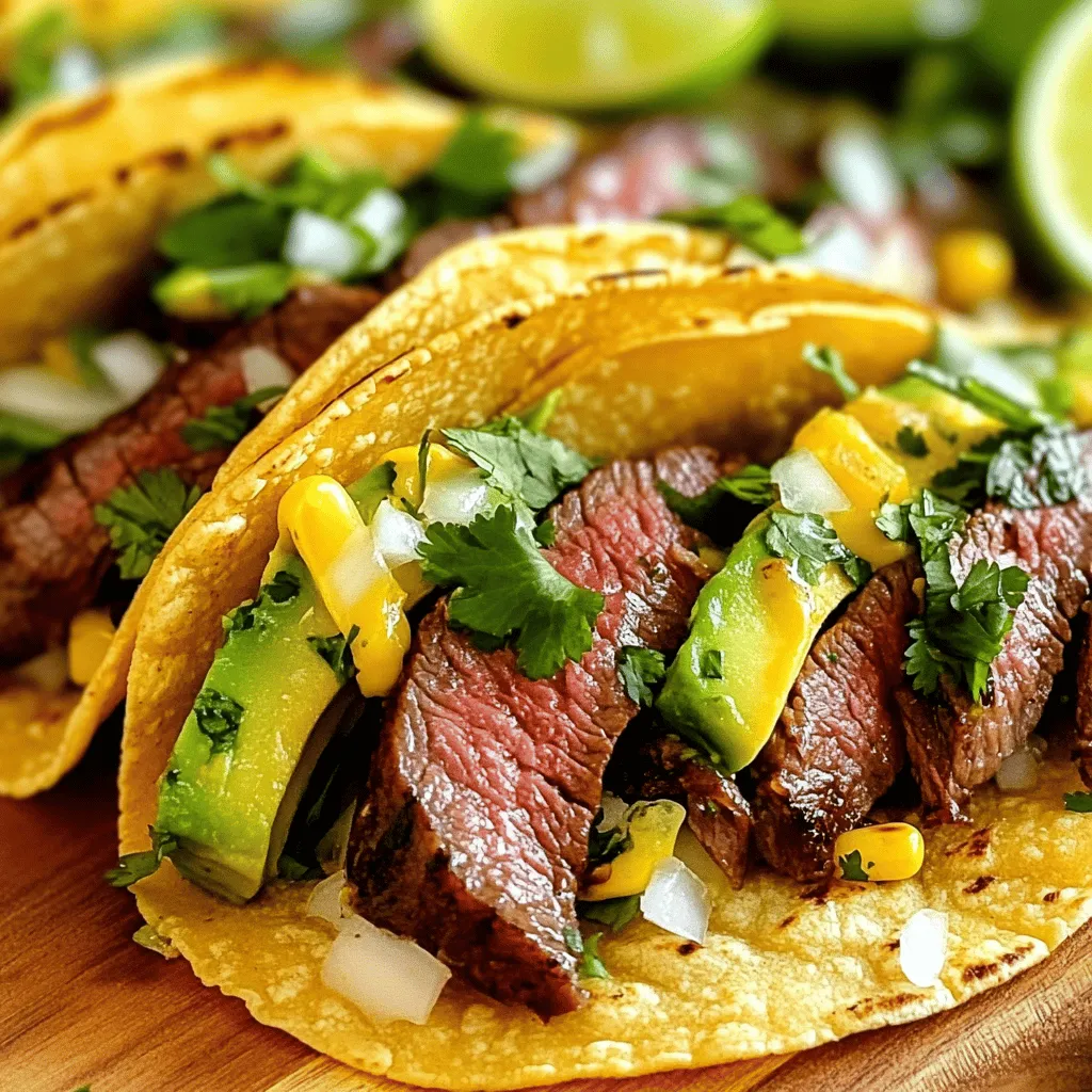 Sizzling Steak Tacos: A Flavorful Delight for Any Occasion